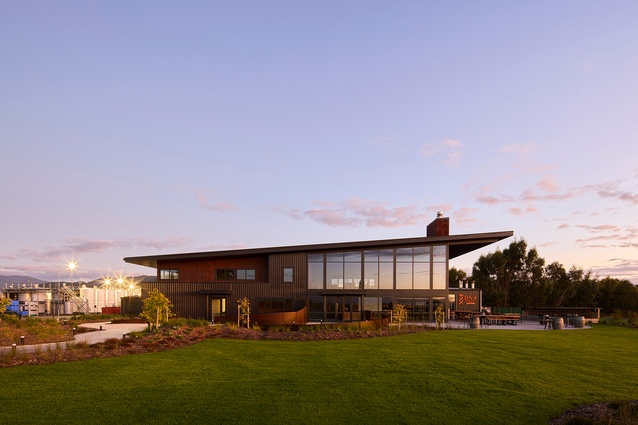 Shortlisted - Commercial Architecture: Marlborough Vintners Winery by JTB Architects.