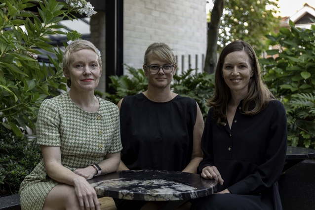 From left: Roberta Johnson, Sarah Hayden and Mary Henry. These three Jasmax principals have been appointed to the company's leadership team.