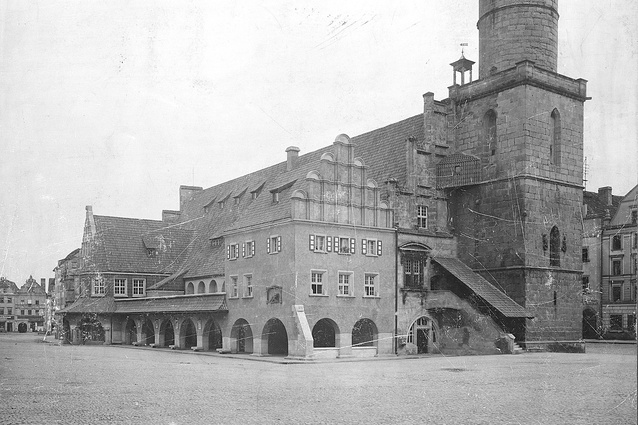 Hans Poelzig, Lowenburg Town Hall, circa 1906.