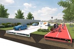 Path to sustainability: plastic roads