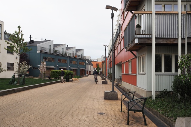 Bo01 housing development in Malmö, Sweden – initially created as a sustainable housing exhibition in 2001.