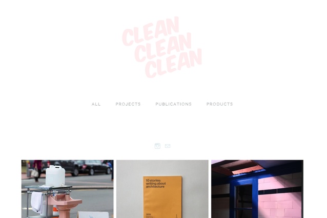 CLEAN CLEAN CLEAN website, ongoing, in early stages. Design and documentation of sanitary spaces. www.cleancleanclean.co.nz.