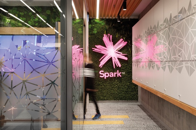 Spark's Halo store in Auckland's Newmarket.