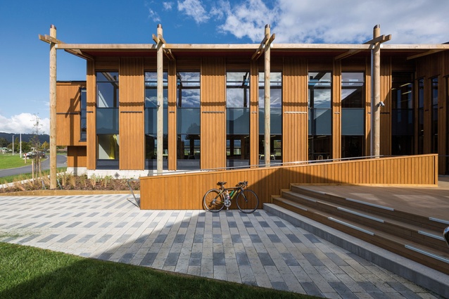 Tuhoe Te Uru Taumatua – designed and built to the stringent criteria of the Living Building Challenge.