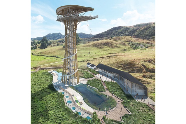 Shortlist: Future Projects – Leisure Led Development: Waitomo Bungy Tower (Waitomo) by Ignite.