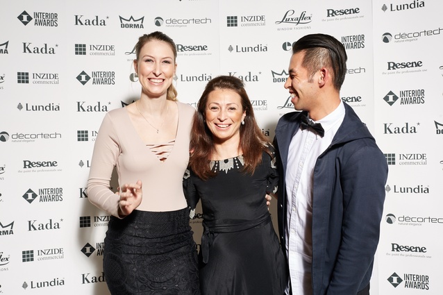 From left to right: Ashleigh Duke, Tama Moore and Michael Leng from PDM International.