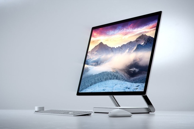 The innovative <a href="https://www.microsoft.com/en-nz/surface/devices/surface-studio/overview" target="_blank"><u>Microsoft Surface Studio</u></a> can be used upright or as a drafting table, and is designed specifically for the creative process.