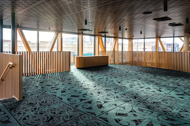 More than just flooring — woven storytelling beneath your feet, reflecting centuries of Māori artistry through intricate whakairo and kōwhaiwhai motifs.