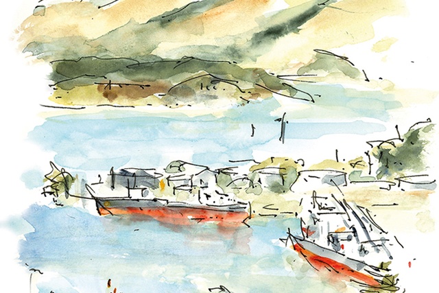 A pleasant morning in Lyttelton