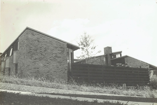 A north-east view of the house, taken in 1972.