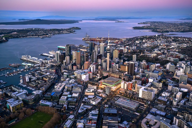 Aerial view of the centre.