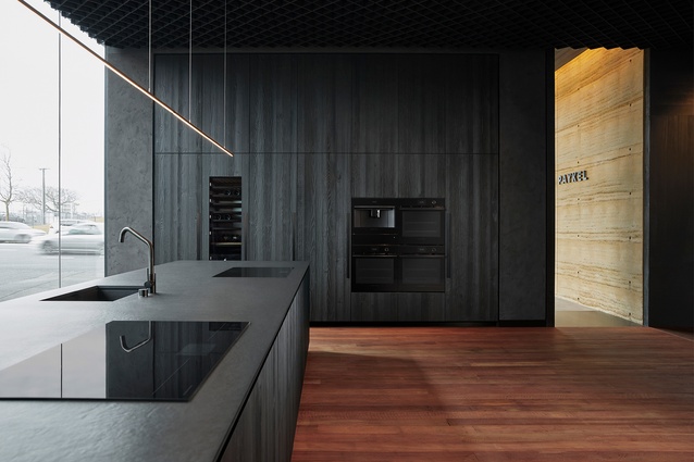 The Minimal Boffi Kitchen showcasing Fisher & Paykel Minimal Style products.
