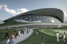Zaha Hadid's London Aquatics Centre