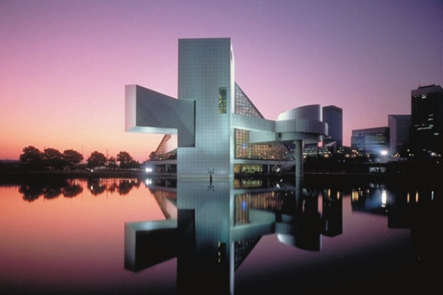 Rock and Roll Hall of Fame and Museum, Cleveland, 1995.