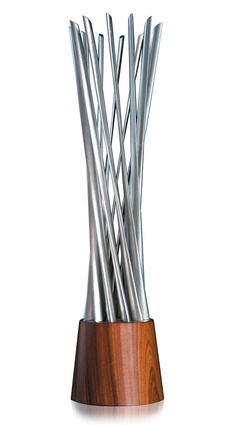 A trophy Metcalfe designed for the Cavalier Bremworth Architecture Award.