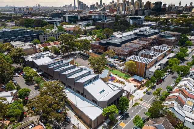 WAF 2024 World Building of the Year, Darlington Public School in Australia by fjcstudio.