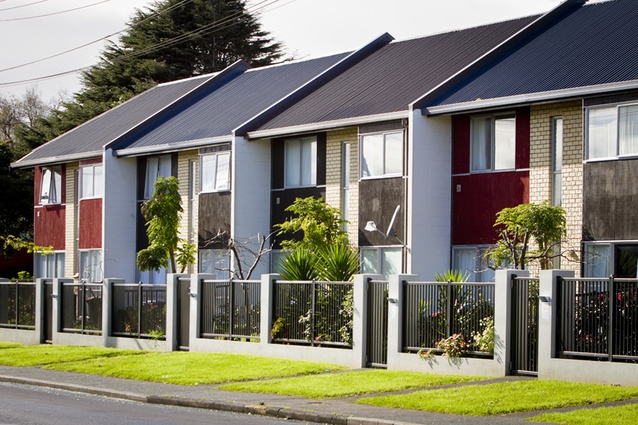 Terrace housing in Auckland.