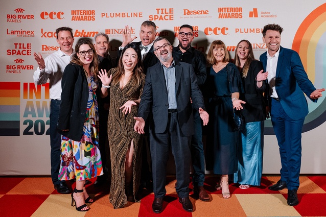 The team from Inzide, sponsors of the Interior Awards since 2012.