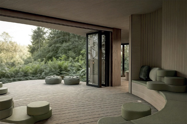 Render of the Wharerama Pod.