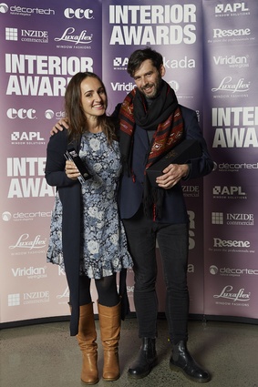 Jessica Walker and Josh Dean (Bureaux Ltd, winner, Residential Award).