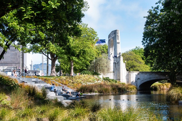 Shortlist: Landscape – Urban: Avon River Park Terraces + City Promenade (Christchurch) by LandLAB.