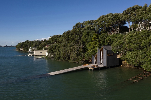 Winner - Small Project Architecture: The Boat House by Michael Cooper Architects.