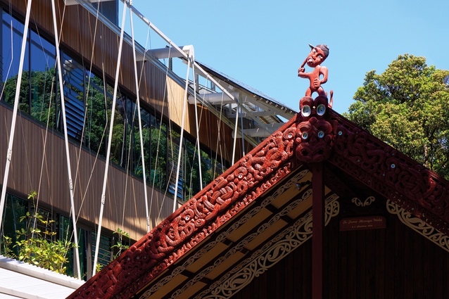 Ngā Mokopuna acknowledges the mana of the wharenui. 