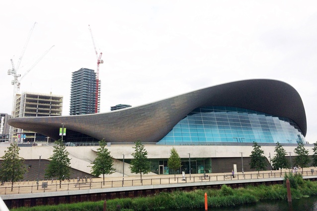 London Aquatic Centre by Zaha Hadid Architects. 