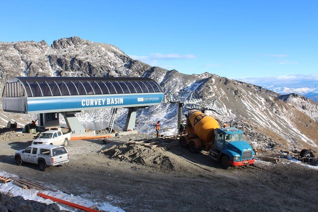 Works to the ski field began at the end of winter, 2013. 