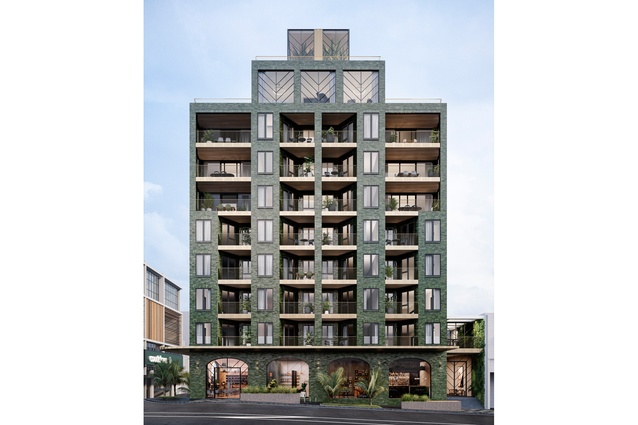 At thirty-seven metres tall, the building will be the tallest in Ponsonby for, what the developers believe, will be between one and three generations.