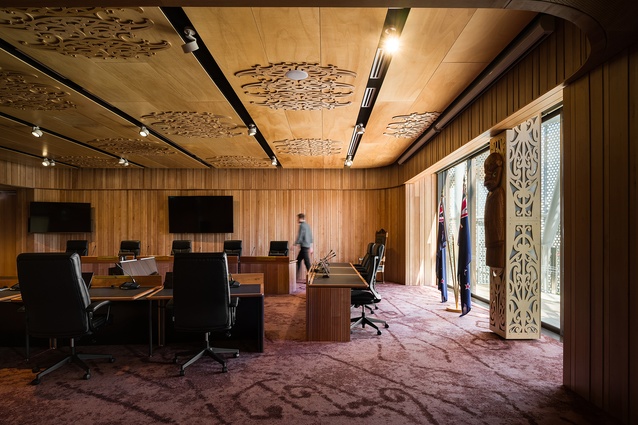 Finalist - Public Architecture: Te Whare Whakatere – Ashburton Library and Civic Centre by Athfield Architects.