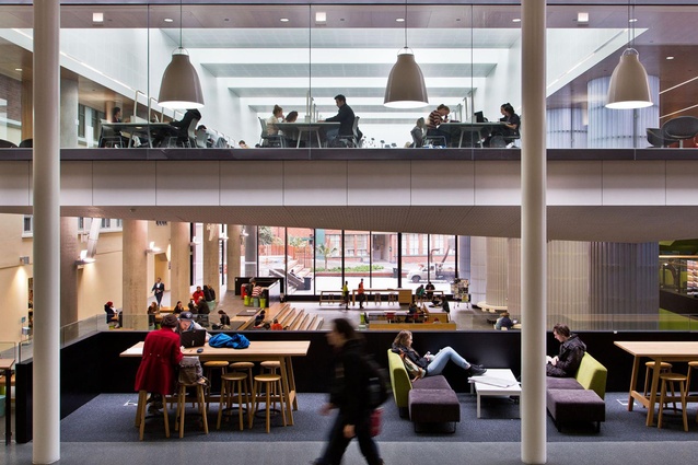 Finalist: Civic – Victoria University of Wellington Campus Hub and Library Upgrade by Athfield/Architectus.