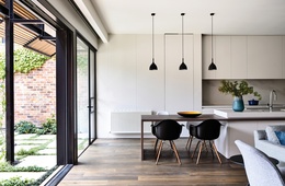 Sensitive yet striking: East Melbourne Terrace