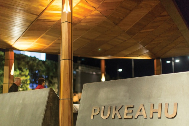 Winner of the NZ Indigenous and Specialty Timber Award: Pukeahu National War Memorial Park Pavilions, Wellington by Phil Mark of Wraight Athfield Landscape Architecture.