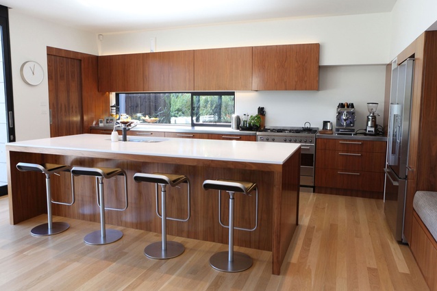 This kitchen by Stewart Hanna Limited won the Heart of the Home Kitchen Award category.