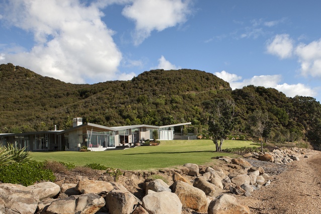Housing category finalist: Fold House, Bay of Islands by Bossley Architects.
