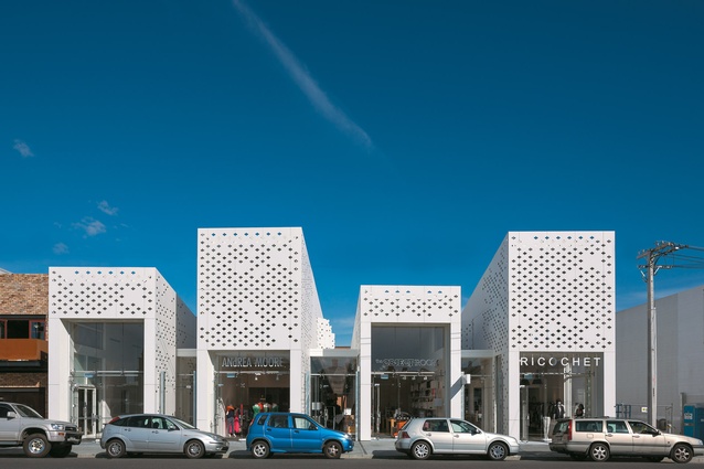 WAF Completed Buildings: Shopping category finalist – Mackelvie Street in New Zealand by RTA Studio.