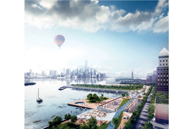 Ideas for rebuilding Hoboken, New Jersey, after Hurricane Sandy.