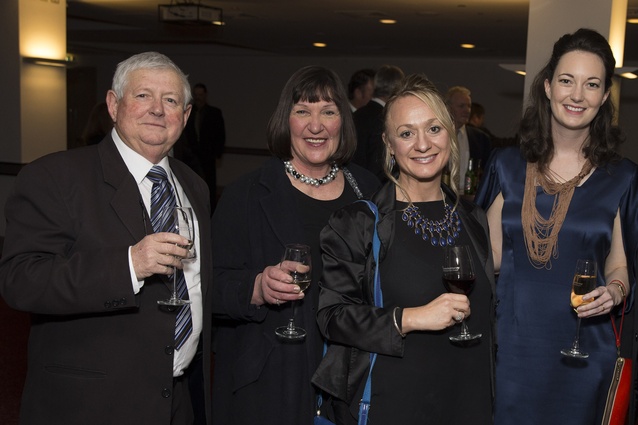 Winstone Wallboards team: Mike and Kaye Kale, Lorraine Fitzpatrick and Nicole Stock.