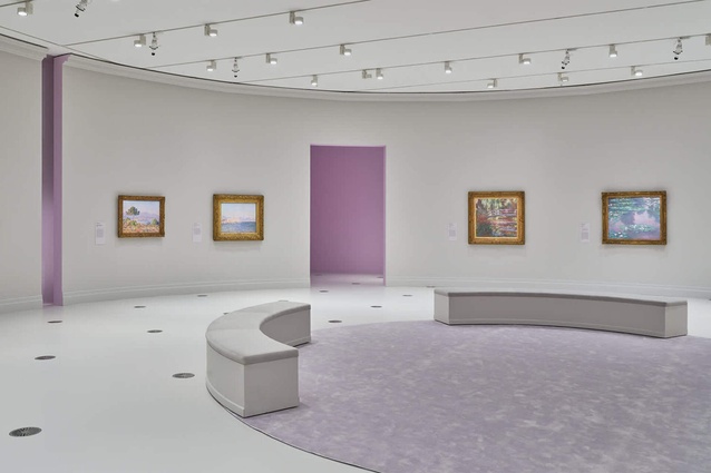 Impressionism meets innovation on the gallery floor