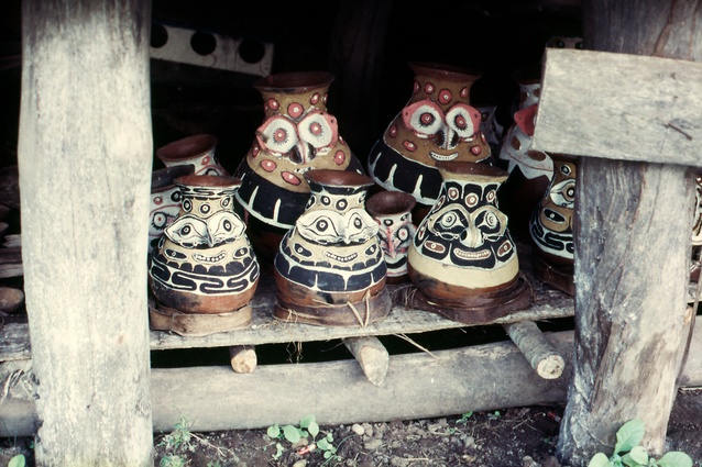 Chambri lakes pottery, Papua New Guinea, 1987.