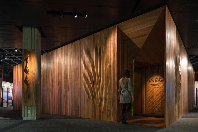 Finalist: Craftsmanship — He Tohu Document Room by Studio Pacific Architecture.