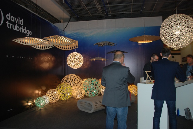 The David Trubrudge stand at Light+Building was part of the Stylepark Trendspot map as well as appearing in the Architonic guide to the fair.