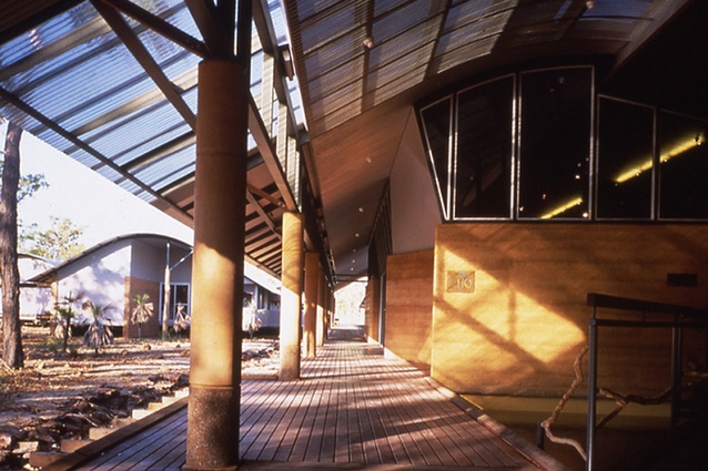 Finalist – Enduring Architecture: Bowali Visitor Centre, Kakadu by Troppo Architects in association with Glenn Murcutt.