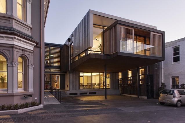 Commercial Architecture Award: Allendale Annexe by Salmond Reed Architects. View from Ponsonby Road.