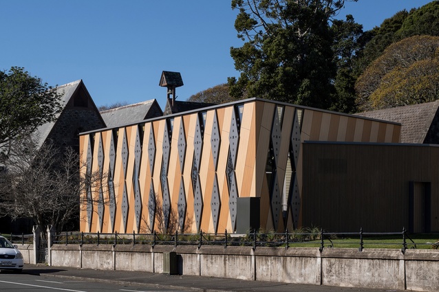 Shortlisted - Public Architecture: Te Whare Hononga by Tennent Brown Architects.