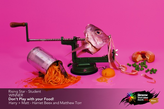 Rising Star – Student Award winner: Don't Play with your Food! by Harriet Beex and Matthew Torr of Harry + Matt.