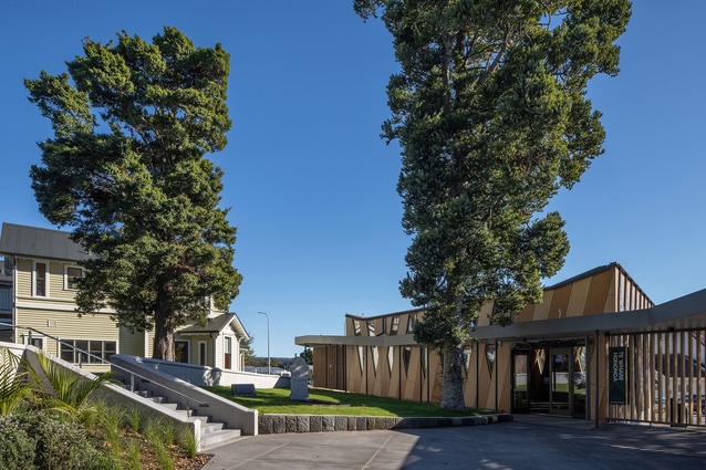 Te Whare Hononga, Ngāmotu New Plymouth, 2023. 