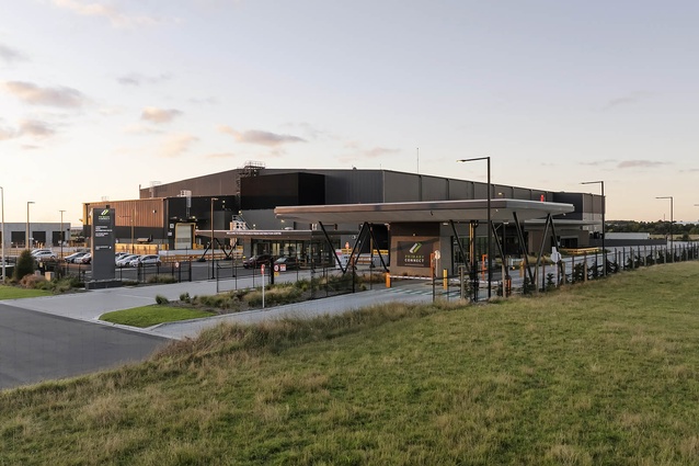 Winner - Commercial Architecture: Christchurch Fresh Distribution Centre by JWA Architects.