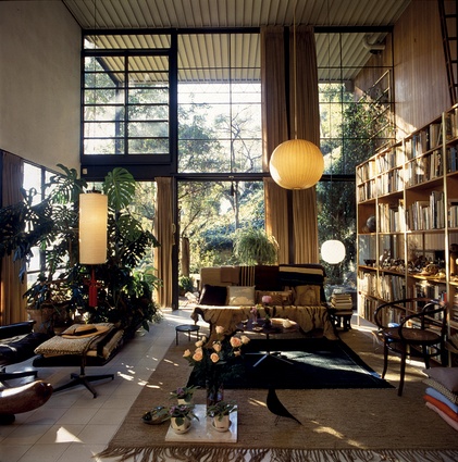 Eames House living room. 